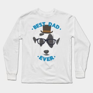 Best Dad Ever | Catahoula Leopard Dog Daddy | Fur Parents | Dog Dad Gifts | Fathers Day Gifts | Dog Lover Gifts Long Sleeve T-Shirt